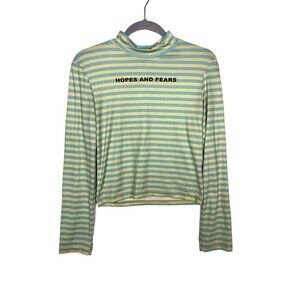 The ragged priest striped long sleeve‎ top